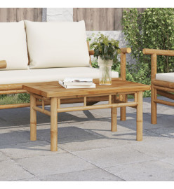Table basse 70x40x35 cm bambou