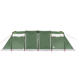 Tente de camping tunnel 8 personnes vert imperméable