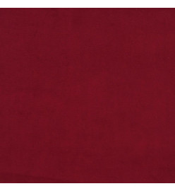 Panneaux muraux 12 pcs Rouge bordeaux 90x30 cm Velours 3,24 m²