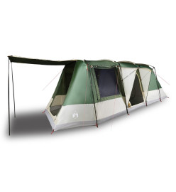 Tente de camping tunnel 4 personnes vert imperméable