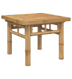 Table basse 45x45x35 cm bambou