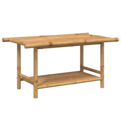 Table basse 90x50x45 cm bambou