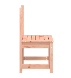 Chaises de jardin 2 pcs 40,5x48x91,5 cm bois massif de douglas