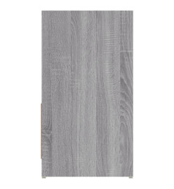 Armoire de bain Sonoma gris 60x33x61 cm Bois d'ingénierie