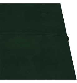 Panneaux muraux 12 pcs Vert foncé 30x30 cm Velours 1,08 m²