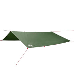 Bâche de camping vert 300x294 cm imperméable