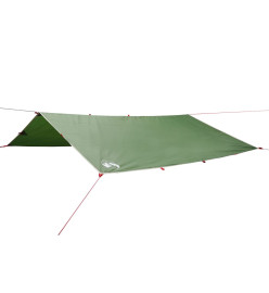 Bâche de camping vert 300x294 cm imperméable