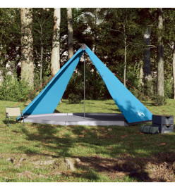 Tente familiale tipi 8 personnes bleu imperméable