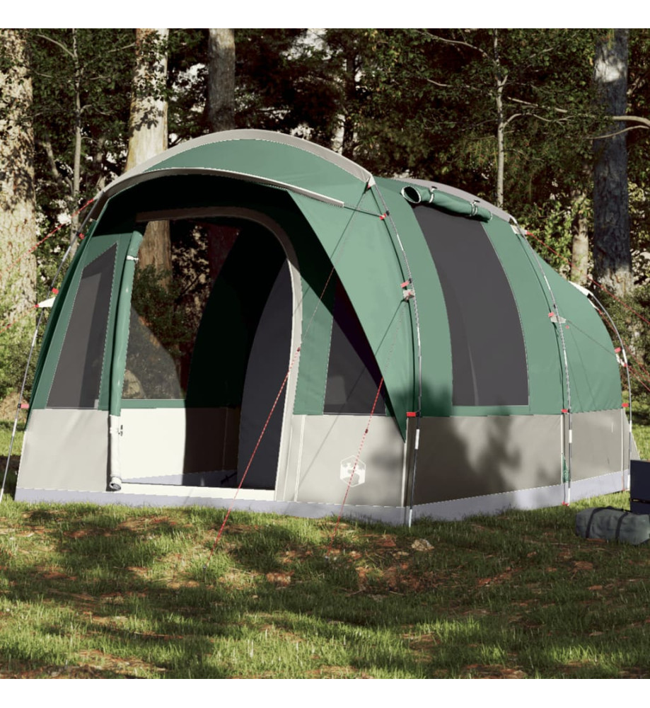 Tente de camping tunnel 3 personnes vert imperméable