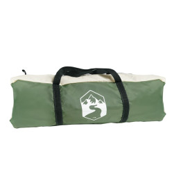 Tente de camping tunnel 3 personnes vert imperméable