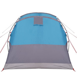 Tente de camping tunnel 3 personnes bleu imperméable