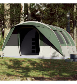 Tente de camping tunnel 7 personnes vert imperméable