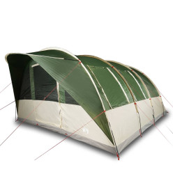 Tente de camping tunnel 7 personnes vert imperméable