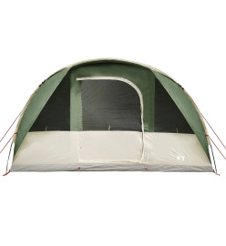 Tente de camping tunnel 7 personnes vert imperméable