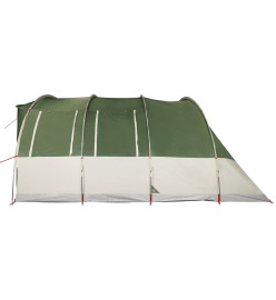 Tente de camping tunnel 7 personnes vert imperméable