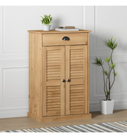 Armoire à chaussures VIGO 60x35x96 cm bois massif de pin