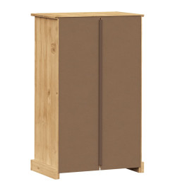 Armoire à chaussures VIGO 60x35x96 cm bois massif de pin