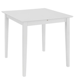 Mobilier de salle à manger 3 pcs MDF Blanc