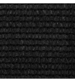 Tapis de tente 400x800 cm Noir PEHD