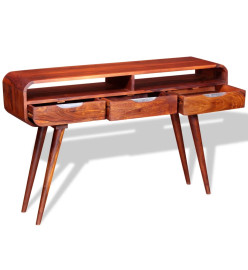 Table console Bois massif de Sesham 120 x 30 x 75 cm