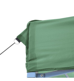 Tente de réception pliable escamotable vert 580x292x315 cm