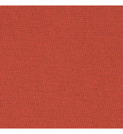 Coussins de chaise à dossier bas lot de 6 rouge mélangé tissu