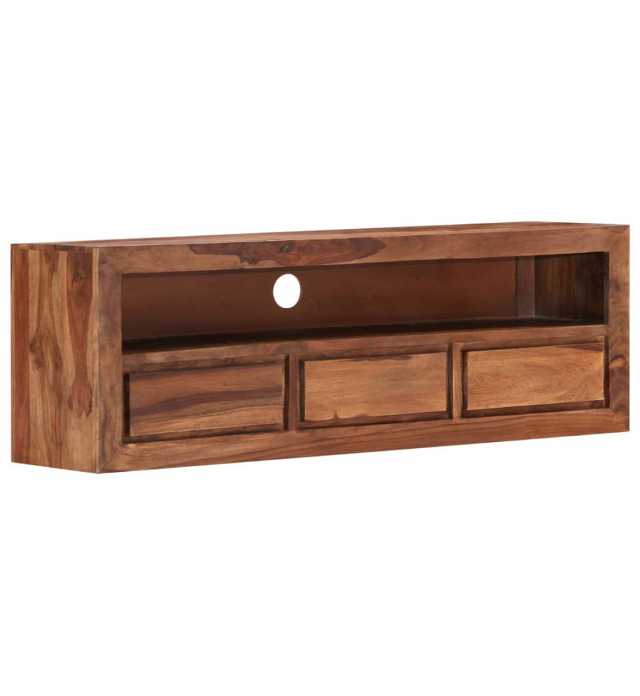 Meuble TV 120x30x40 cm Bois solide