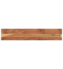 Dessus de table 180x40x2,5cm rectangulaire bois massif d'acacia