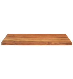 Dessus de table 90x80x2,5 cm rectangulaire bois massif d'acacia