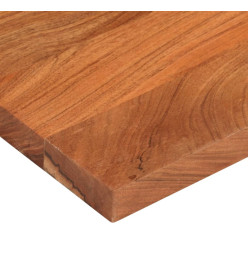 Dessus de table 120x20x3,8cm rectangulaire bois massif d'acacia