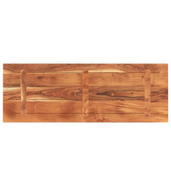 Dessus de table 140x50x3,8cm rectangulaire bois massif d'acacia