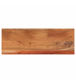 Dessus de table 70x30x3,8 cm rectangulaire bois massif d'acacia