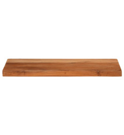 Dessus de table 60x20x2,5 cm rectangulaire bois massif d'acacia