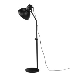 Lampadaire 25 W noir 30x30x90-150 cm E27