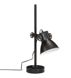 Lampe de bureau 25 W noir 15x15x55 cm E27