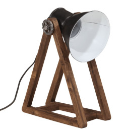 Lampe de bureau 25 W noir 30x17x40 cm E27