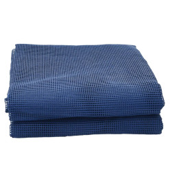 Tapis de sol de camping bleu 4x3 m