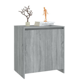 Buffet Sonoma gris 70x41x75 cm Bois d'ingénierie