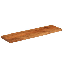 Dessus de table 100x30x2,5cm rectangulaire bois massif d'acacia