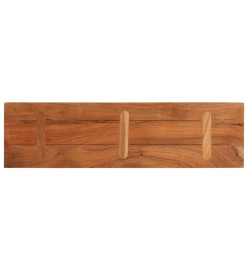 Dessus de table 100x30x2,5cm rectangulaire bois massif d'acacia