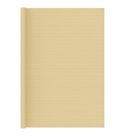 Tapis de tente beige 250x200 cm PEHD