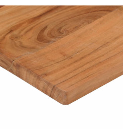 Dessus de table 160x20x2,5cm rectangulaire bois massif d'acacia