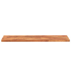 Dessus de table 140x60x2,5cm rectangulaire bois massif d'acacia