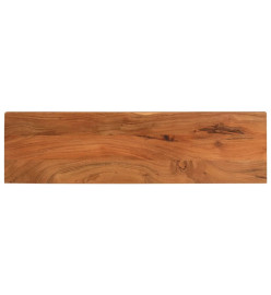 Dessus de table 100x40x3,8cm rectangulaire bois massif d'acacia