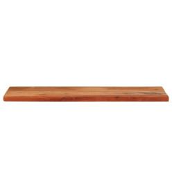 Dessus de table 80x30x3,8 cm rectangulaire bois massif d'acacia