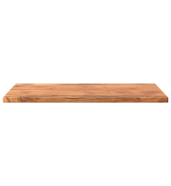 Dessus de table 90x60x2,5 cm rectangulaire bois massif d'acacia