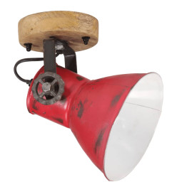 Lampe murale 25 W rouge délavé 11,5x11,5x25 cm E27