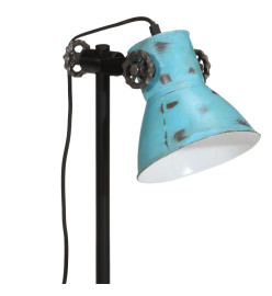 Lampe de bureau 25 W bleu délavé 15x15x55 cm E27