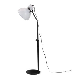 Lampadaire 25 W blanc 30x30x90-150 cm E27