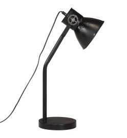 Lampe de bureau 25 W noir 17x17x60 cm E27